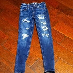 American Eagle jeggings sz 0 nwot!